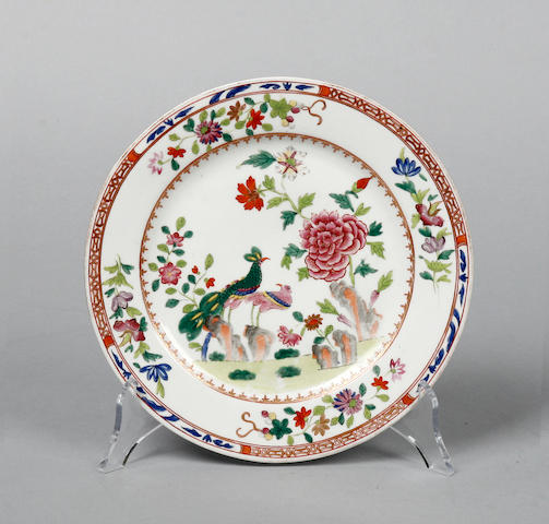 An English Porcelain plate