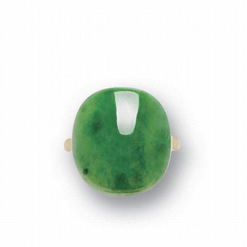A jadeite ring