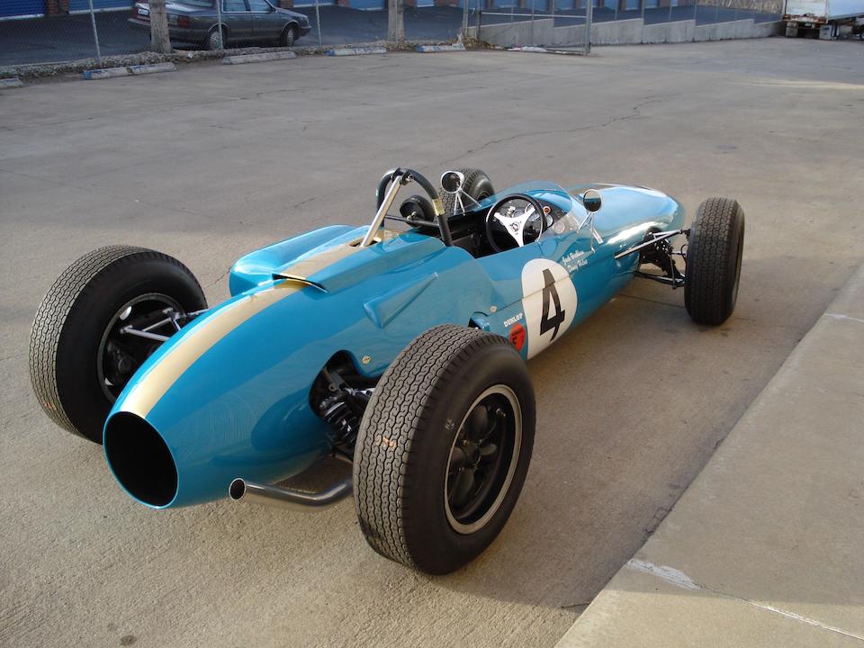 1962 2&#189;-Litre Brabham-Climax BT4 Tasman Formula Racing Single-Seater  Chassis no. IC-2-62 Engine no. FPF A301203