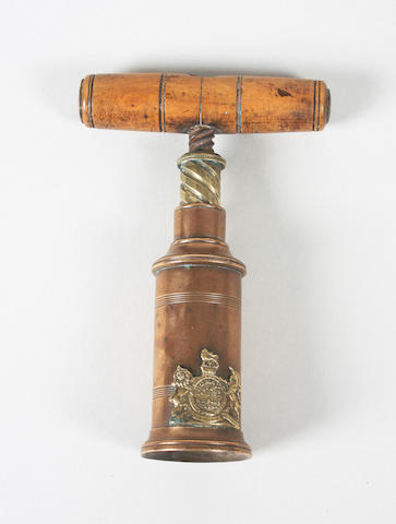A 19th century English Thomasons Patent double action corkscrew