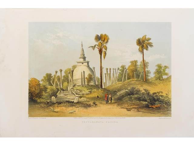 CEYLON O'BRIEN (C., Captain) A Series of Fifteen Views in Ceylon Illustrative of Sir J.E. Tennent's Work, from Sketches Made on the Spot
