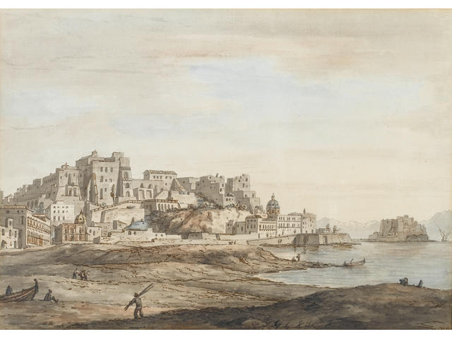 William Marlow (Southwark 1740-1813 Twickenham) Borgo di Chiaia, Naples, c.1767