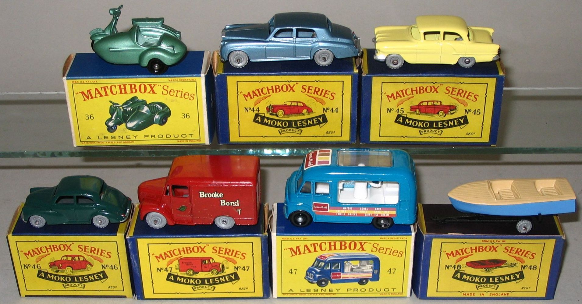 Matchbox 1-75's 7