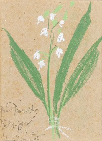 Bonhams Pablo Picasso 1881 1973 Brin De Muguet Baisses De Neige