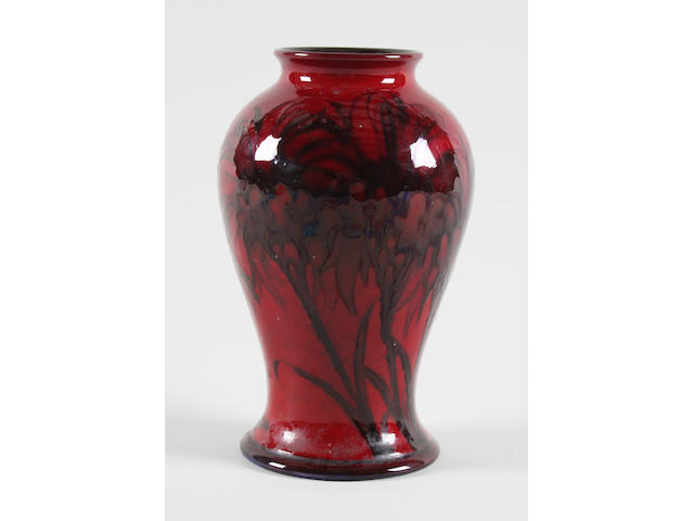A William Moorcroft flamb&#233; vase