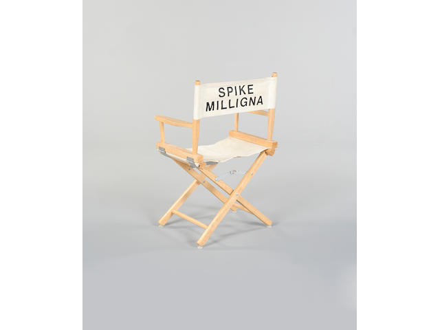 A Spike Milligna directors chair,