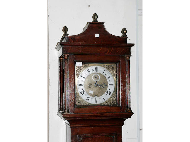 An early 18th century longcase clock by George Clarke of Halsted,