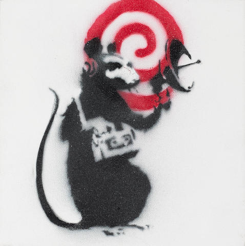 Banksy (British, born 1975) 'Radar Rat', 2002