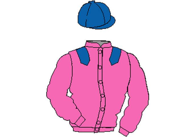 Distinctive Colours: Pink, Royal Blue epaulets and cap