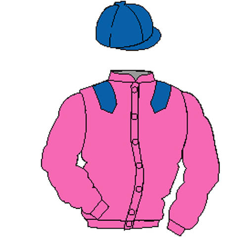 Distinctive Colours: Pink, Royal Blue epaulets and cap