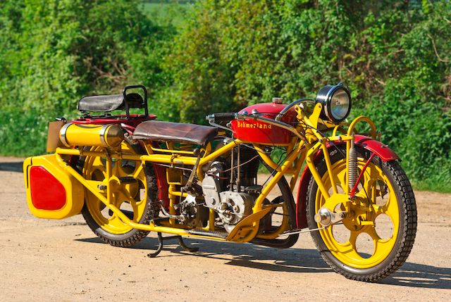 This 17-Foot Long Motorcycle With A Chevy II Engine Weighs 3,200 Pounds ...