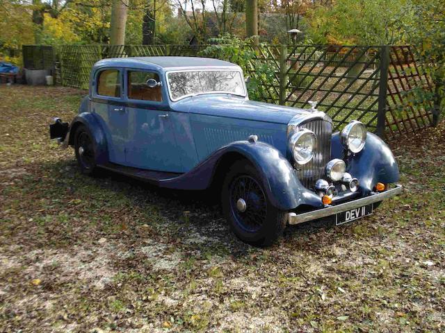 1935 Bentley 3.5-Litre Sports Saloon  Chassis no. B16DK Engine no. T7BJ