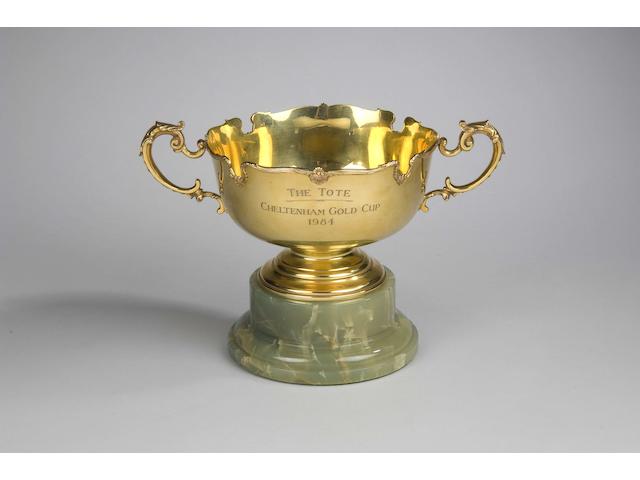 The 1984 Tote Cheltenham Gold Cup awarded to Burrough Hill Lad