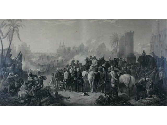 Charles G Lewis after Thomas Jones Barker 'The Relief of Lucknow'