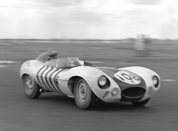 The first off the production line, Ex-Al Browne/Lou Brero Sr and Moores Collection,1955 3.4-Litre Jaguar D-Type Sports-Racing Two-Seater  Chassis no. XKD 509 Engine no. E2015-9 image 3