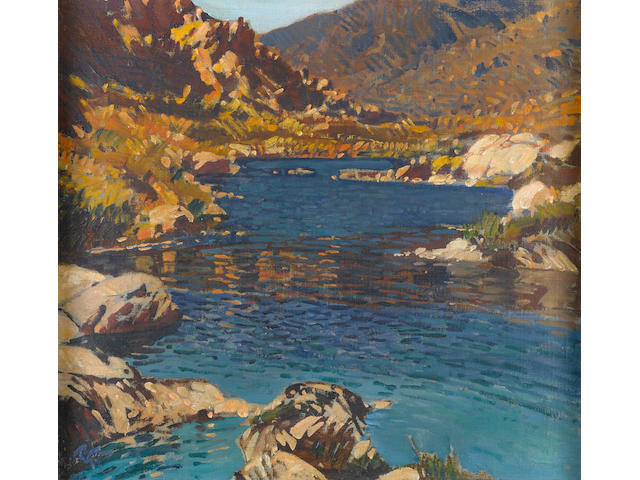 Robert Gwelo Goodman (South African, 1871-1939) White river, Bainskloof
