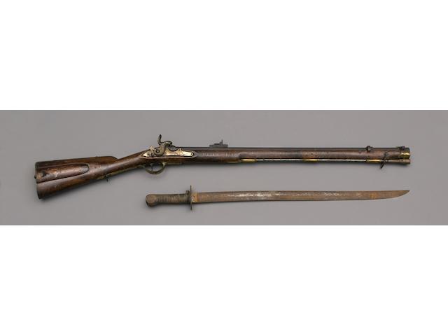A Scarce Norwegian Kongsberg J&#228;ger 1841 Pattern Rifle