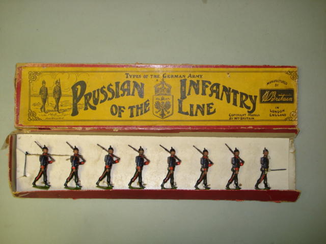 Britains set 154, Prussian Infantry 8