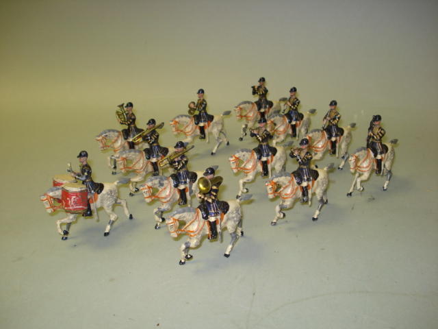 Britains set 101, Mounted Band of the Life Guards 12