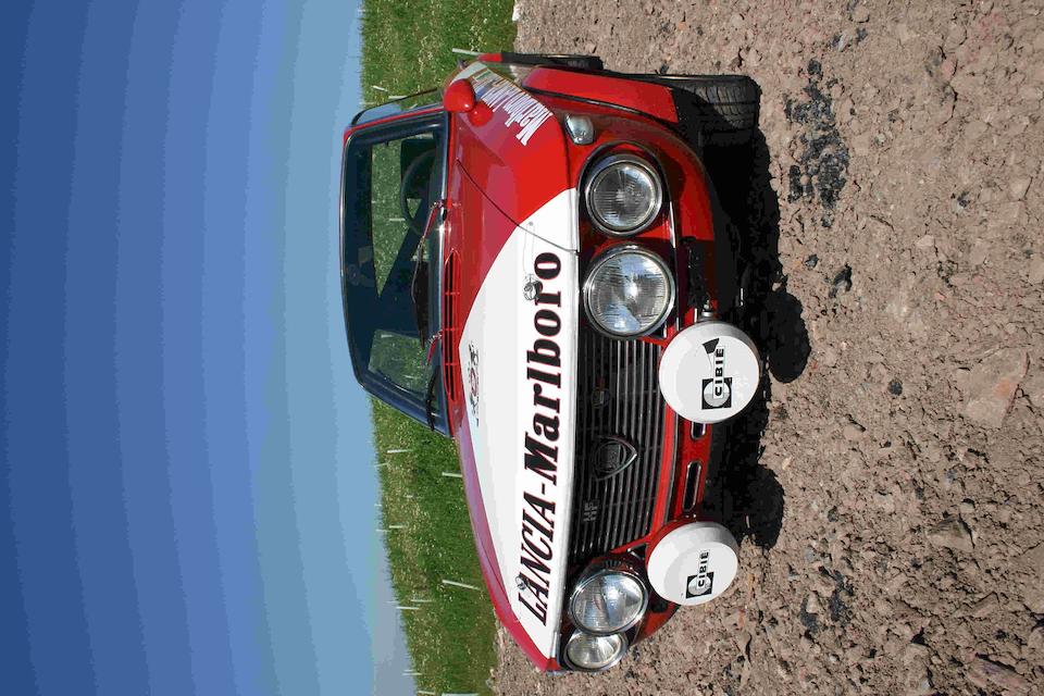1967/72 Lancia Fulvia HF1600 &#145;Fanalone&#146; Group 4 Rally Car  Chassis no. 818.130 019952