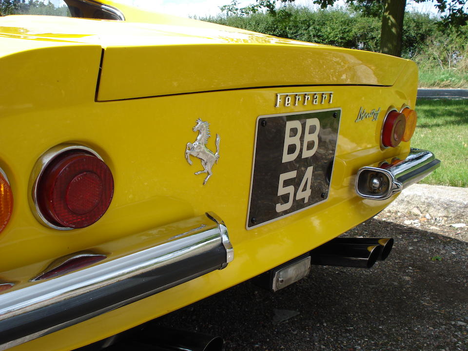 1972 Ferrari Dino 246GTS Targa Coup&#233;  Chassis no. 03936 Engine no. 03936