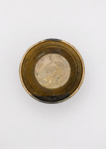 A rare Fatimid brass Basin Egypt, 12th Century