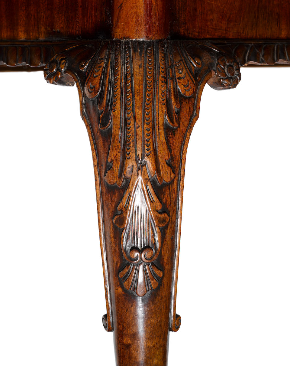 A fine George III carved mahogany Centre Table