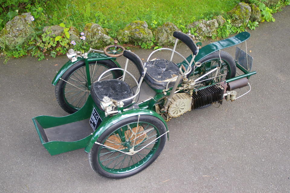 1896 L&#233;on Boll&#233;e Tandem Two-seater  Chassis no. 5 Engine no. 5