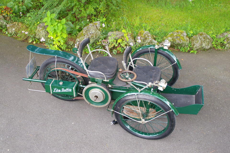 1896 L&#233;on Boll&#233;e Tandem Two-seater  Chassis no. 5 Engine no. 5