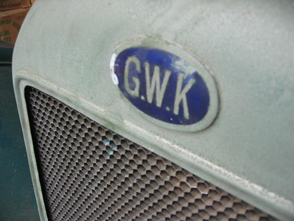 1922 GWK H Type 4-Seater Tourer  Chassis no. 1077 Engine no. 17416