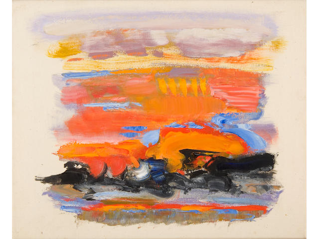 Maggi Hambling (British, born 1945) July Sunrise, Orwell Estuary
