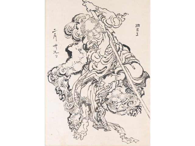 Katsushika Hokusai (1760-1849) Dated 29th day, 2nd month