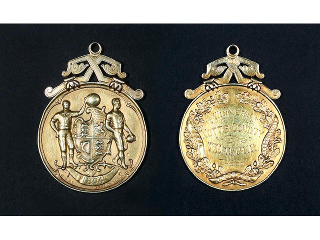 1894 Notts County F.A. Cup winners medal