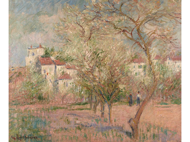 Gustave Loiseau (French, 1865-1935) Pruniers en fleurs, 1920
