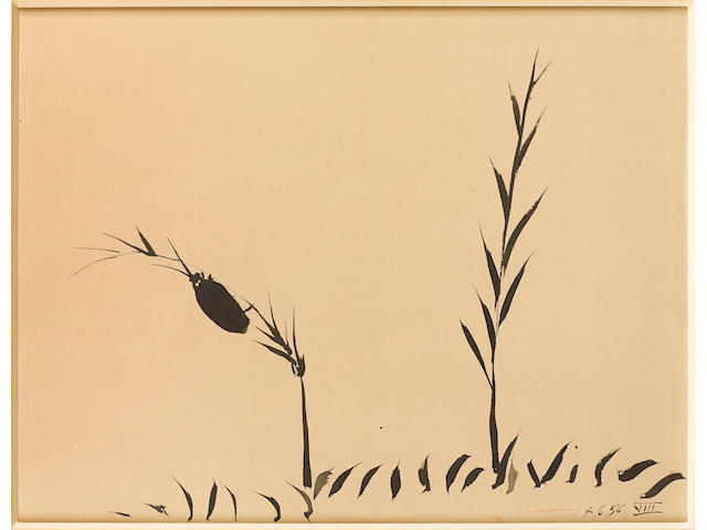 Pablo Picasso (Spanish, 1881-1973) Plantes et Insecte