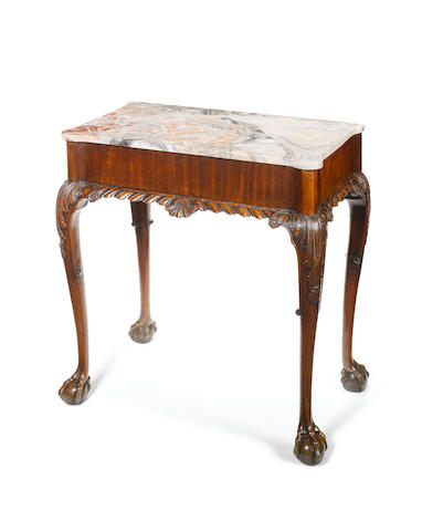 A fine George III carved mahogany Centre Table