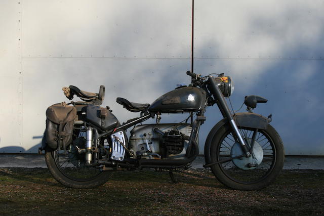 c.1954 Condor 580cc A580 Military Motorcycle  Frame no. 206909 Engine no. 6209