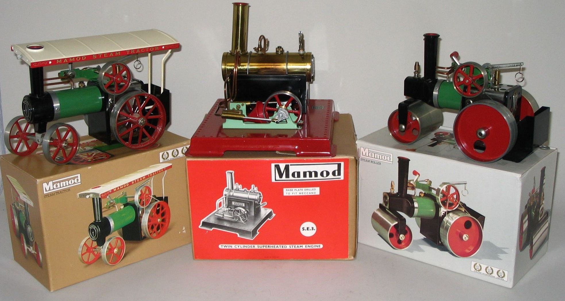 Mamod three models