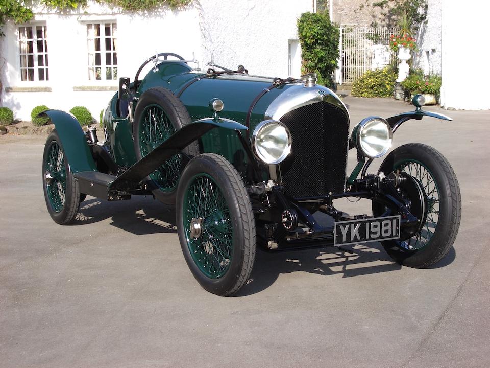 One of only eighteen examples manufactured,1925 Bentley 3 litre 100mph Supersports &#8216;Brooklands&#8217; Two-seater  Chassis no. 1161 Engine no. 546