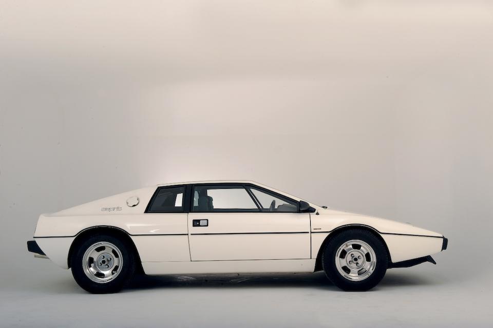 The ex-James Bond, &#8216;The Spy Who Loved Me&#8217;,1976 Lotus Esprit Coup&#233;  Chassis no. 76090187G Engine no. 760913101