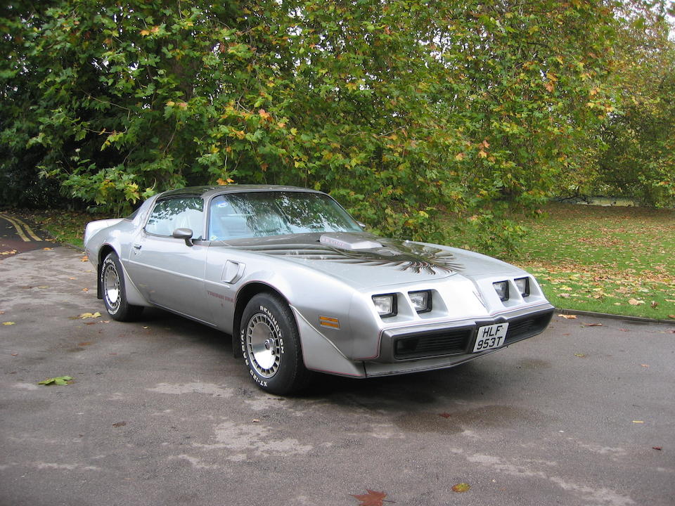 1979 Pontiac Firebird Trans Am 6.6-Litres 10th Anniversary T-Top Coupe  Chassis no. 2X87K9N175819 Engine no. P9279-25965-7822