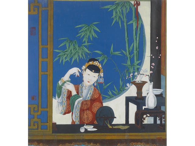 CHINESE SCHOOL Qing Dynasty (possibly 18th Century)