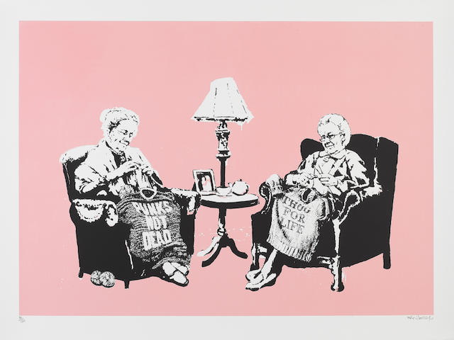 Banksy (British, born 1975) 'Grannies', 2006
