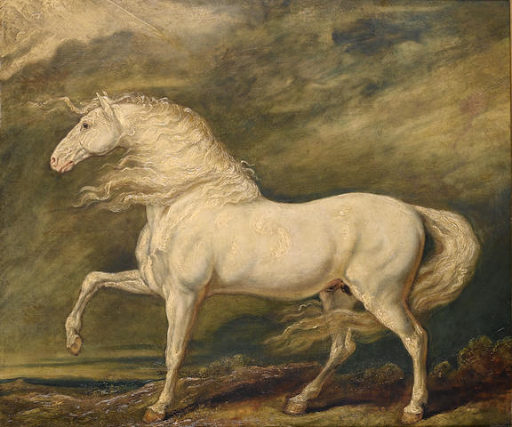 James Ward, RA (London 1769-1859 Cheshunt) Adonis, the favourite charger of King George III