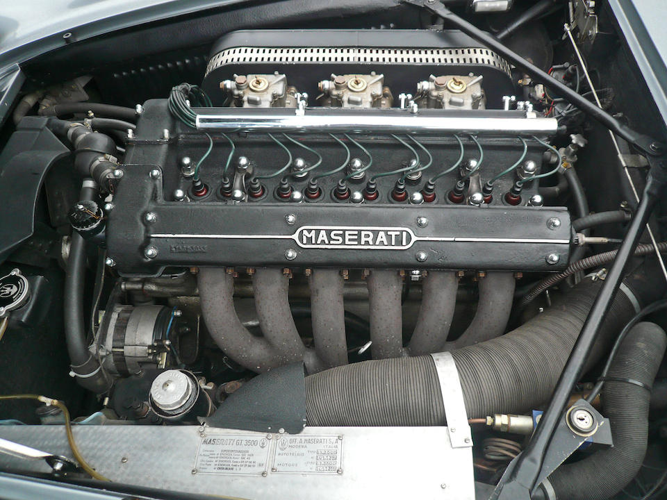 1961 Maserati 3500GT Vignale Spyder  Chassis no. AM 101.1319 Engine no. AM 101.1319