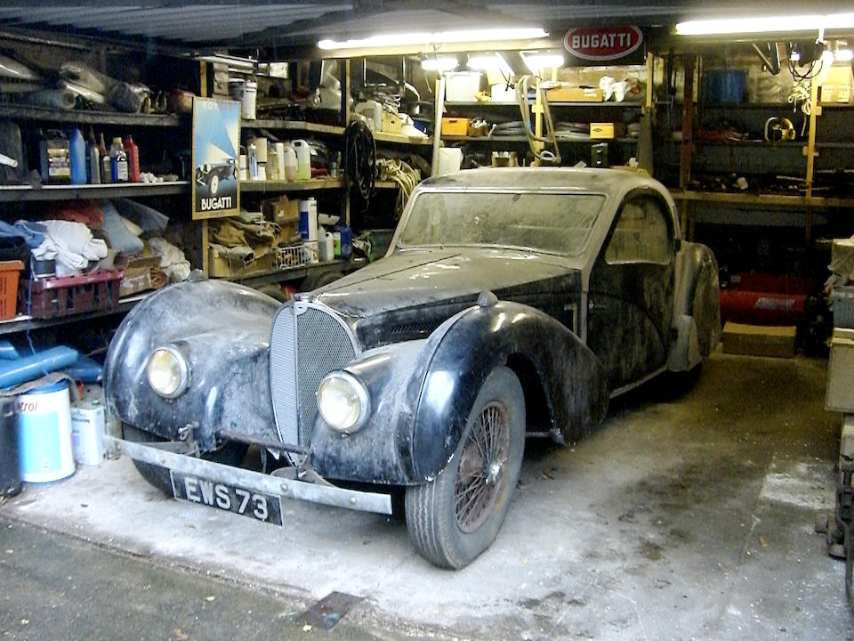 Originally the property of Francis Curzon, The 5th Earl Howe, CBE, PC, VD.,1937 Bugatti Type 57S Atalante Coup&#233;  Chassis no. 57502 Engine no. 26S