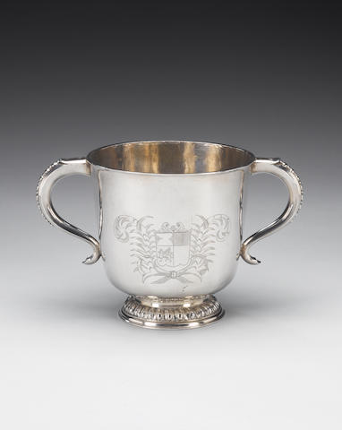 A William III Irish silver two-handled cup, by Thomas Bolton, Dublin 1694,