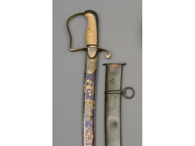 A Scarce Georgian Officer's Sabre To The Royal Regiment Of Artillery