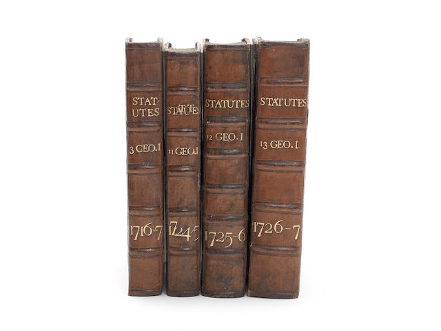 STATUTES Statutes 1688-1831, 156 vol.