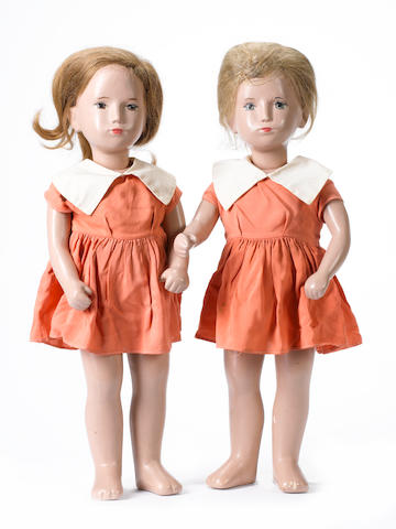 Bonhams : Rare pair of Sasha Studio dolls, 1960's 2